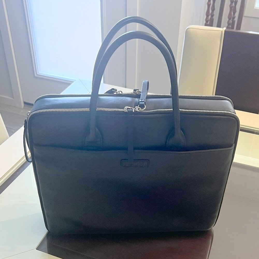 Laptop Leather Hand Held Case!